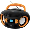 Портативная аудиосистема BBK BS15BT (черный/оранжевый)