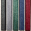 Каналы для переплета 217 x 10 мм, бордовые, с покрытием «ткань» Classic, 10 шт